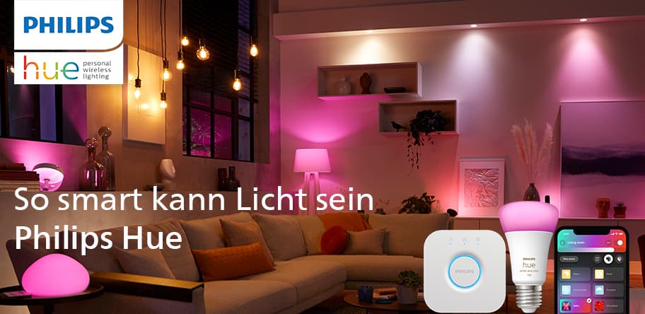 Philips Hue - So smart kann Licht sein.