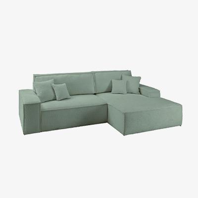 Couch in türkis