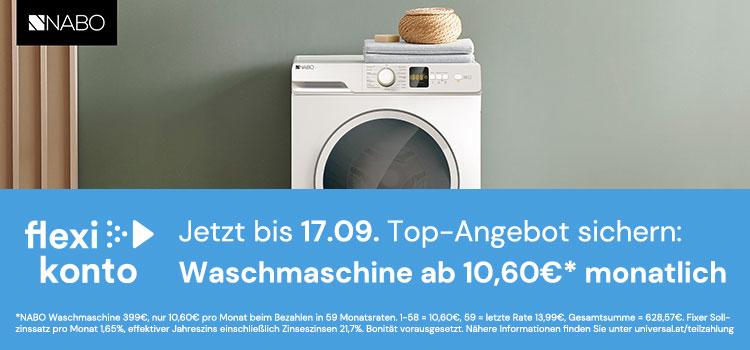 Otto Waschmaschine Toplader ▻ online kaufen
