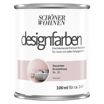 Designfarbe Kristallrosa