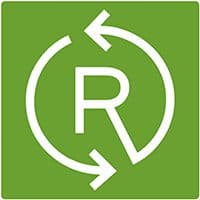 Recyceltes Glas