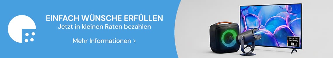 Einfach in kleinen Raten bezahlen mit Flexikonto Teilzahlung.