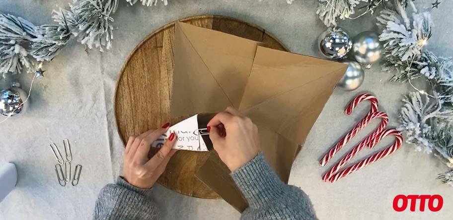 DIY - Anleitung Weihnachtsstern - Schritt 5