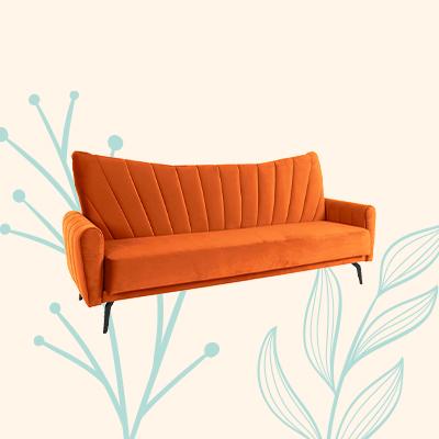 Couch In Orange