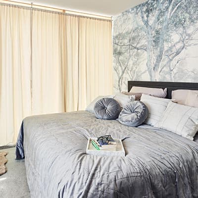 Schlafzimmer mit Ankleide