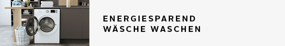 Energiespartipp 2: Energiesparend Wäsche waschen