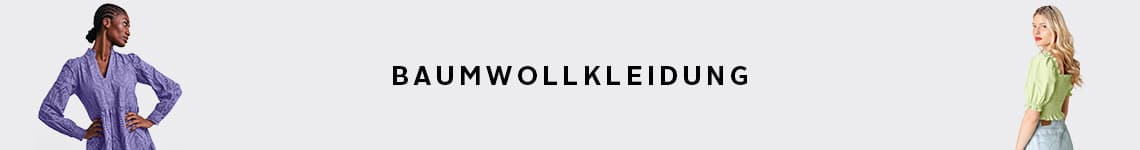 Damenkleidung aus Baumwolle