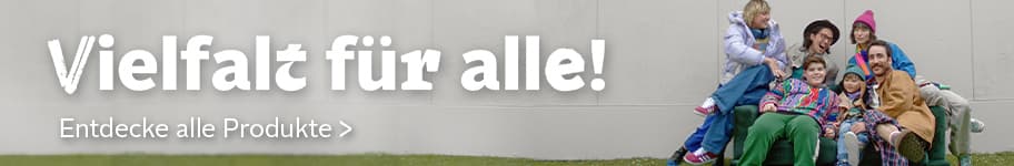 Vielfalt für alle! Entdecke alle Produkte