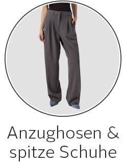 Anzughosen & spitze Schuhe