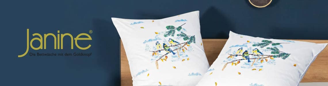 Janine - Die Bettwäsche mit dem Goldknopf