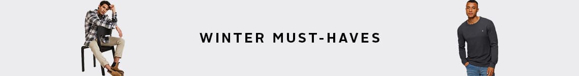 Winter Must-Haves für Herren