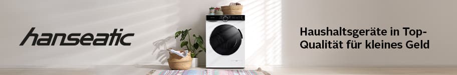 Haushaltsgeräte in Top-Qualität für kleines Geld - hanseatic