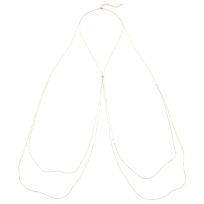 Goldene Bodychain