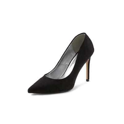 Schwarze High-Heel-Pumps