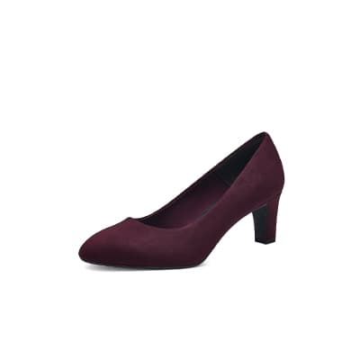 Bordeauxrote Pumps