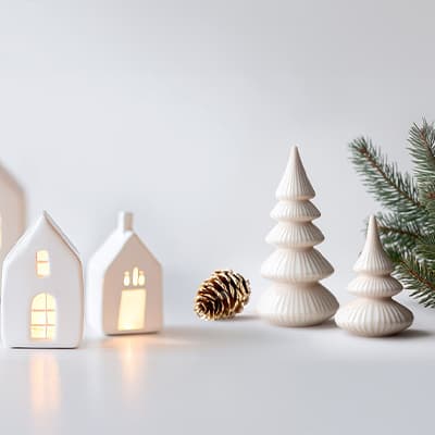 Weihnachtliche Dekoartikel