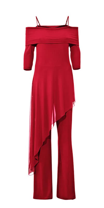 Roter Overall