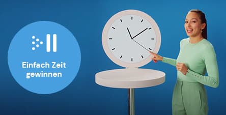 Zahlpause neu. Einfach Zeit gewinnen