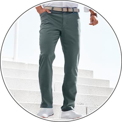Mann in Hose