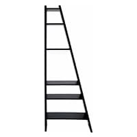 Eckschreibtisch mit Laptop, Lampe, Pflanze, Büchern, Stiften und Ordnern