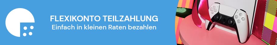 Einfach in kleinen Raten bezahlen mit Flexikonto Teilzahlung!
