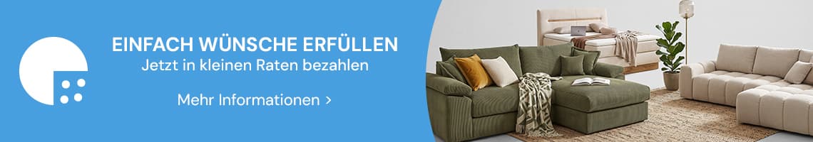 Einfach in kleinen Raten bezahlen mit Flexikonto Teilzahlung