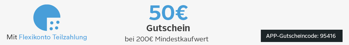 50€ Gutschein bei einem Mindestkaufwert von 200€ in der OTTO APP