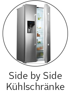 Side by Side Kühlschränke