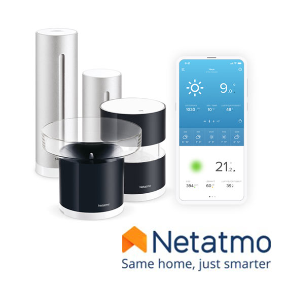 Netatmo Smarte Wetterstation - Premium Set