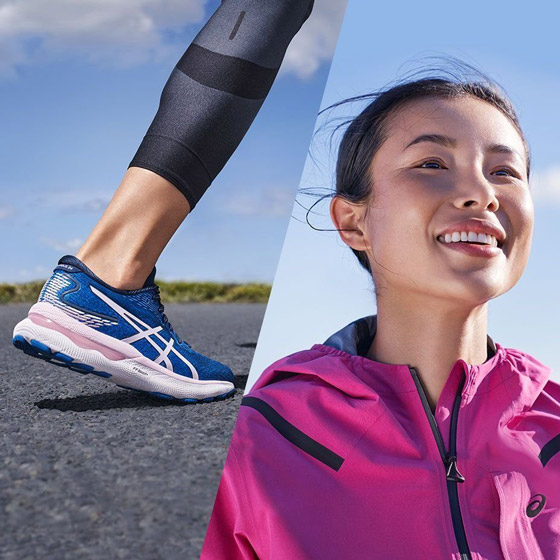 asics damen bekleidung