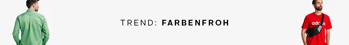 Herrentrend: Farbenfroh Herrentrend: Farbenfroh
