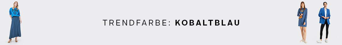 Damentrend: Kobaltblau Damentrend: Kobaltblau