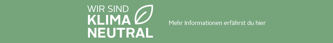 Wir sind Klimaneutral