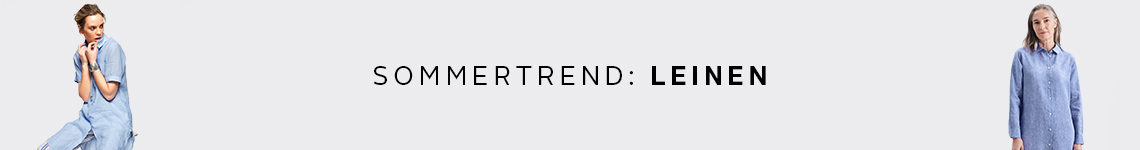 Sommertrend: Leinen