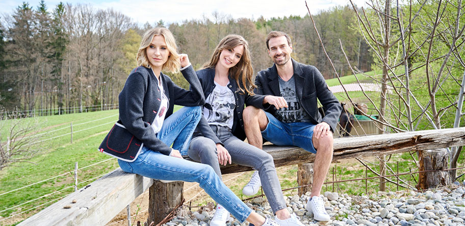 Sportliche Trachtenmode