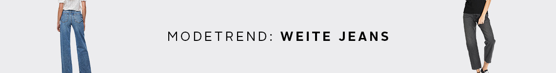 Modetrend: Weite Jeans Modetrend: Weite Jeans