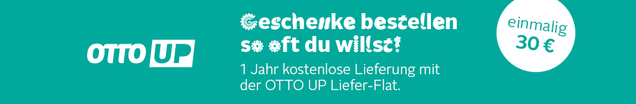 OTTO UP: 1 Jahr kostenlose Lieferung mit der OTTO UP Liefer-Flat