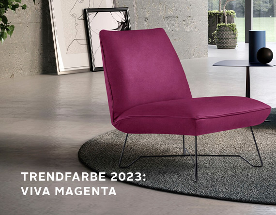Trendfarbe 2023: Viva Magenta