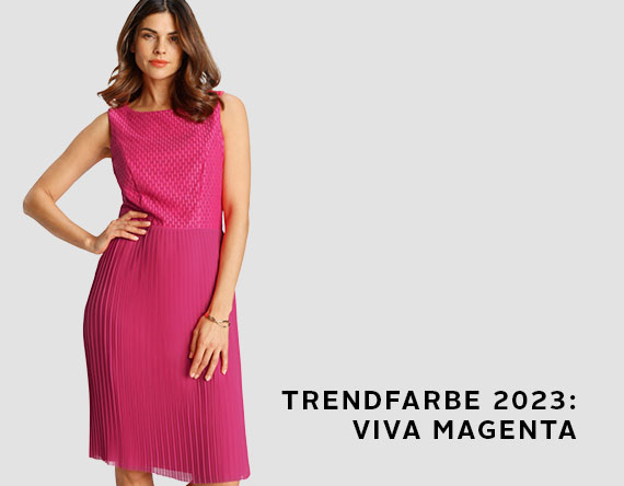 Trendfarbe 2023: Viva Magenta
