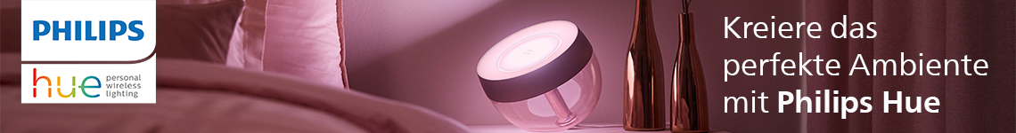Kreiere das perfekte Ambiente mit Philips Hue