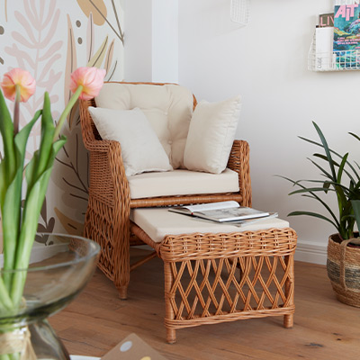 Rattansessel