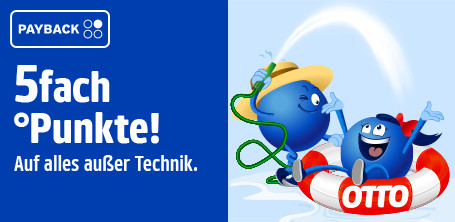 5fach Punkte auf alles außer Technik.
