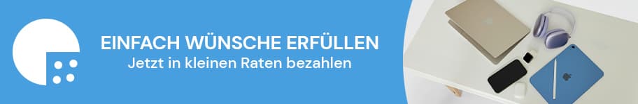 Einfach in kleinen Raten bezahlen mit Flexikonto Teilzahlung!