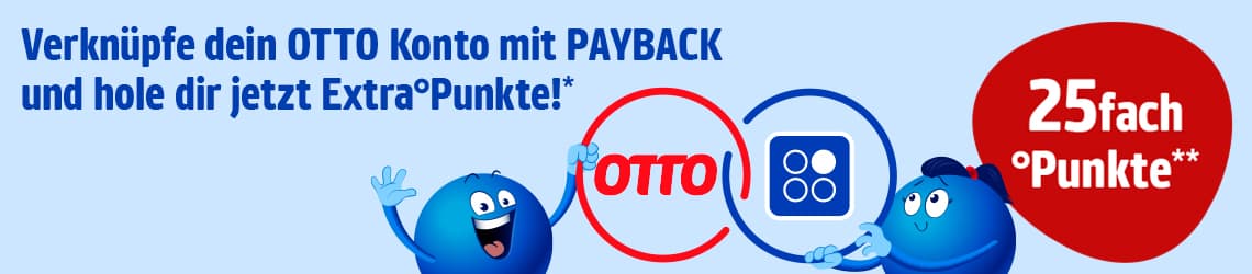 25fach Punkte: Verknüpfe dein OTTO Konto mit PAYBACK und genieße mehr Vorteile – PAYBACK Coupons aktivieren und einlösen, Anzeige des Punktestandes